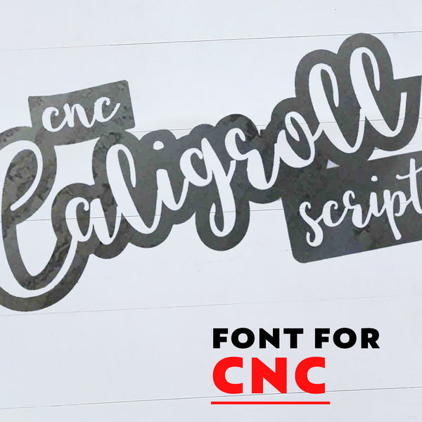 Fonts for CNC