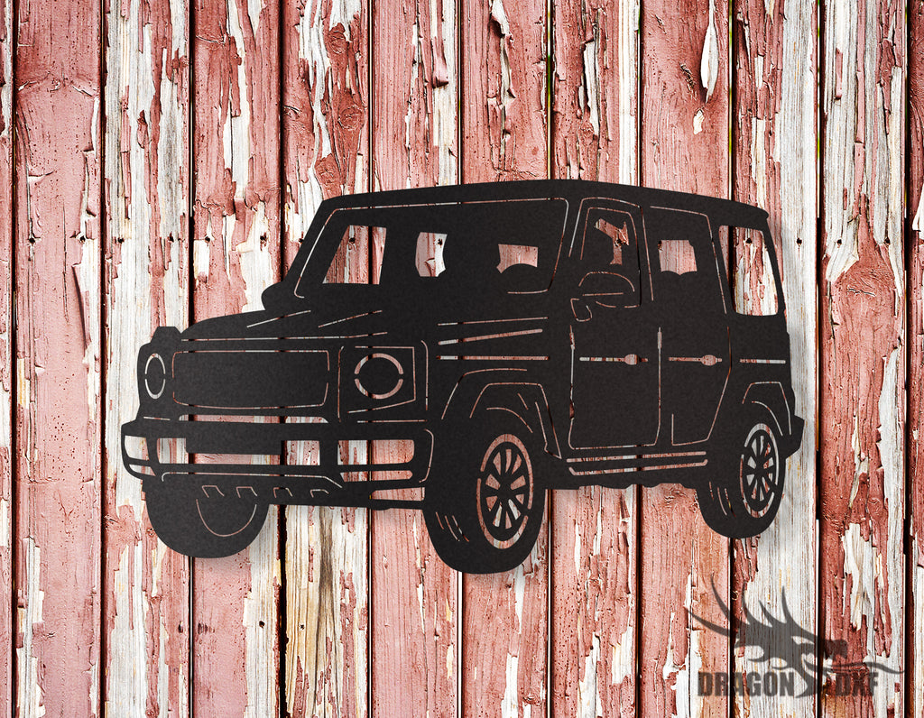 2020 Mercedes Benz G Class- DXF Download — DragonDXF
