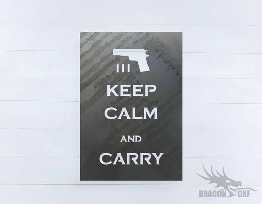 2nd amendment sign 32 - DXF Download