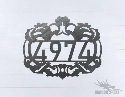 Address Sign 2 - DXF Download