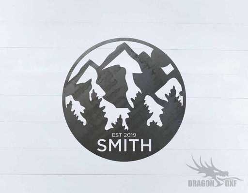 Animal Address Sign 13 - DXF Download