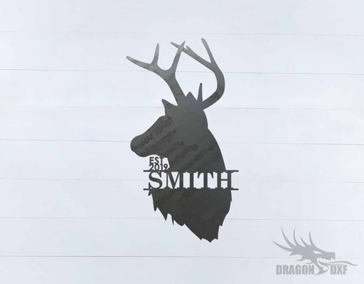 Animal Address Sign 1 - DXF Download