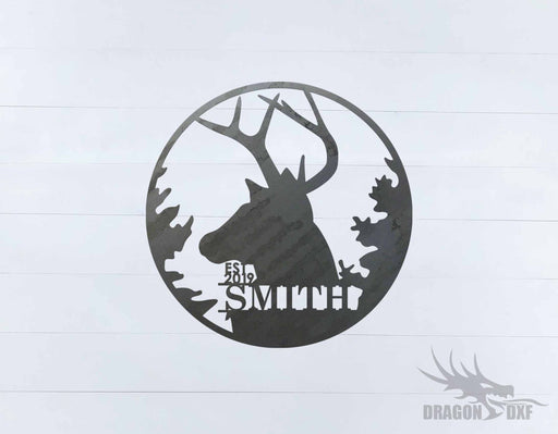 Animal Address Sign 2 - DXF Download