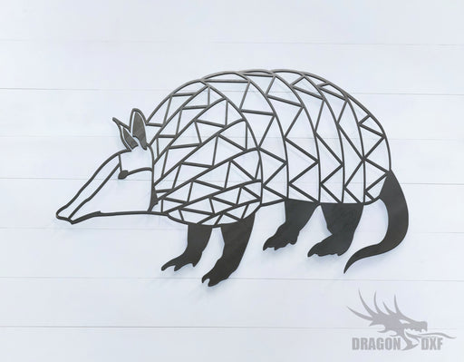 Armadillo - Geometric - Deco - Animals -  DXF Download