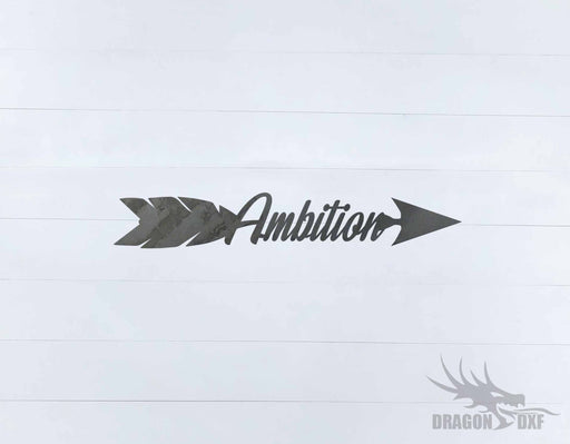 Arrow Design - Ambition - DXF Download