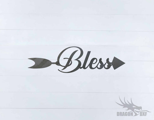 Arrow Design - Bless - DXF Download
