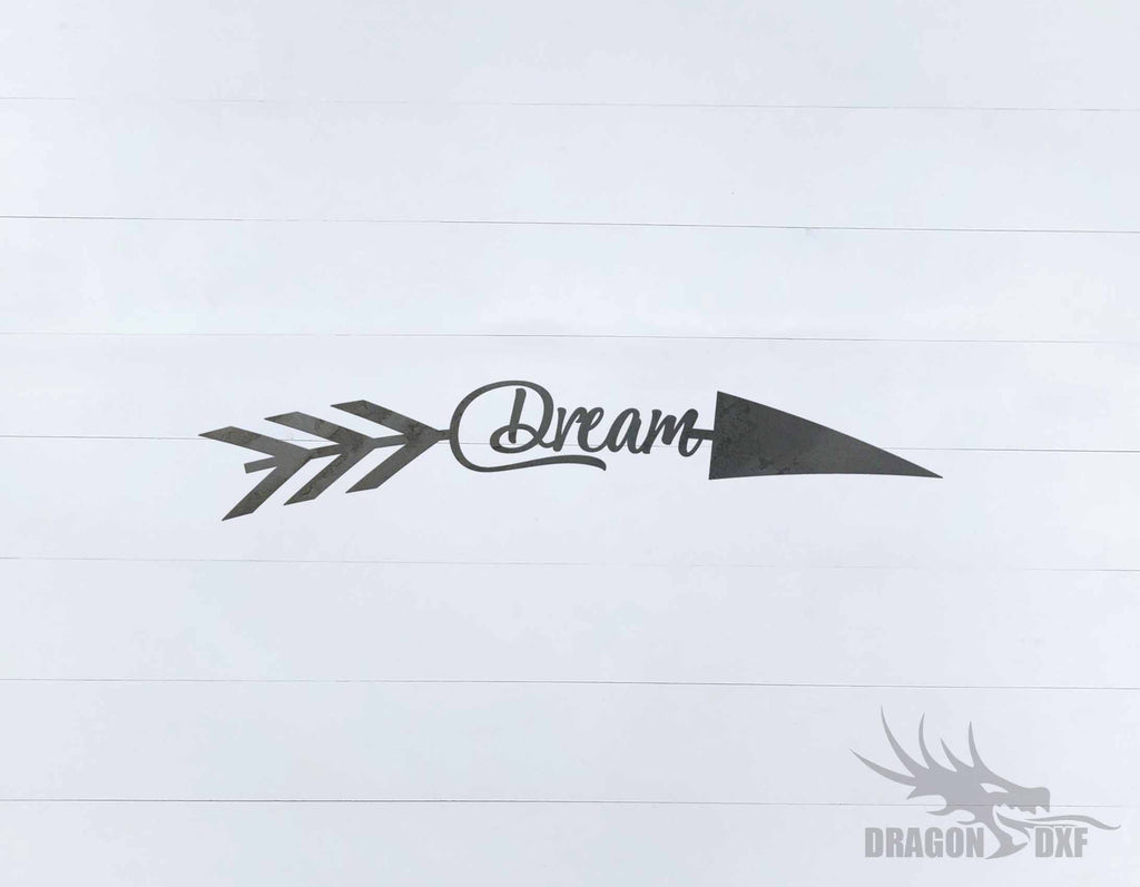 Arrow Design - Dream - DXF Download — DragonDXF