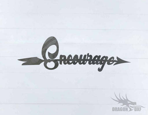 Arrow Design - Encourage - DXF Download