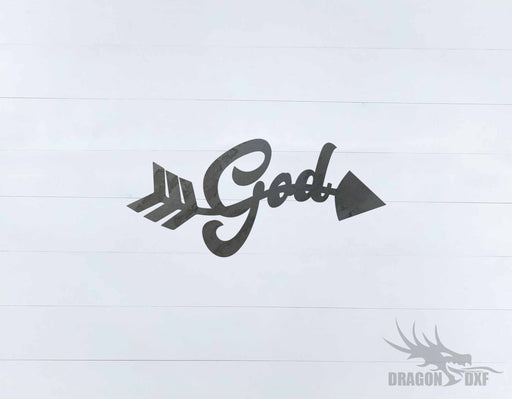 Arrow Design - God - DXF Download