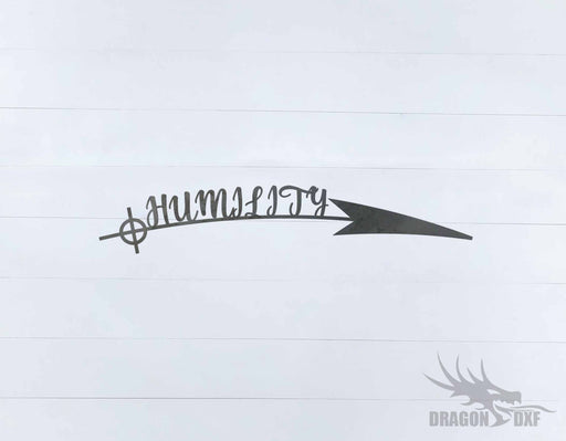 Arrow Design - Humility - DXF Download