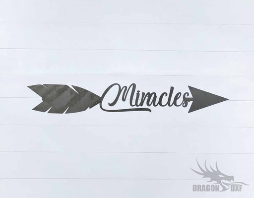 Arrow Design - Miracles - DXF Download