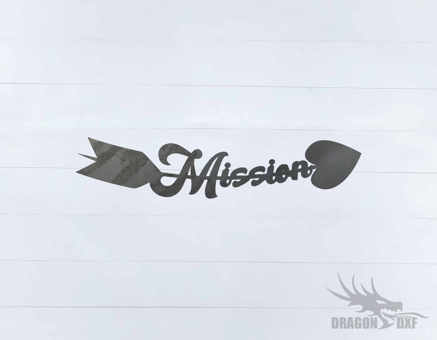 Arrow Design - Mission - DXF Download