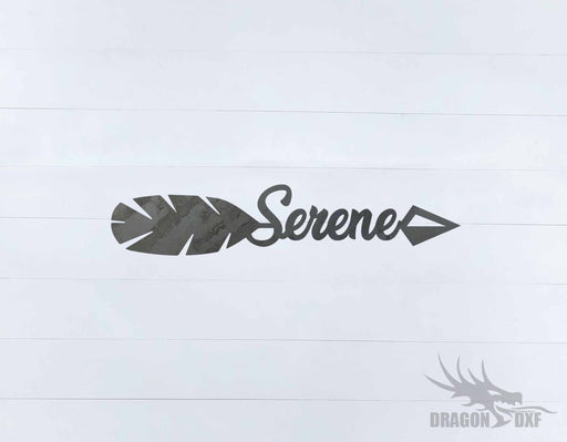 Arrow Design - Serene - DXF Download