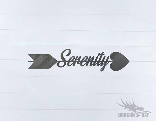 Arrow Design - Serenity - DXF Download