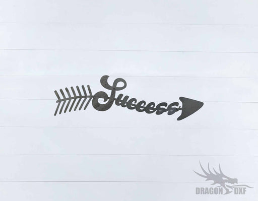 Arrow Design - Success - DXF Download