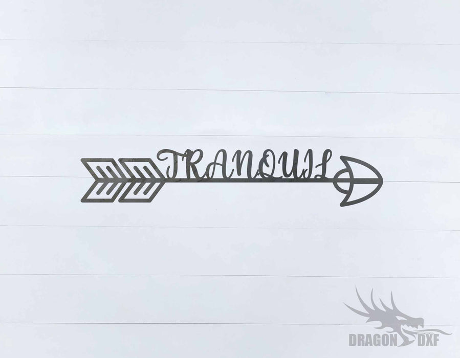 Arrow Design - Tranquil - DXF Download