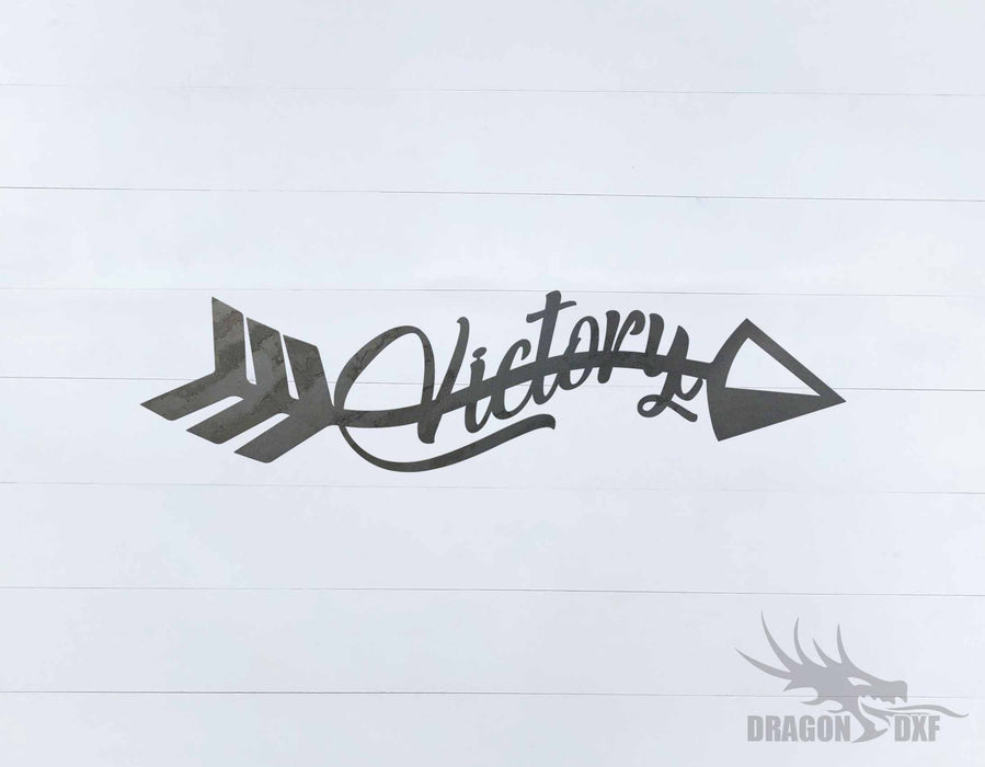 Arrow Design - Victory - DXF Download