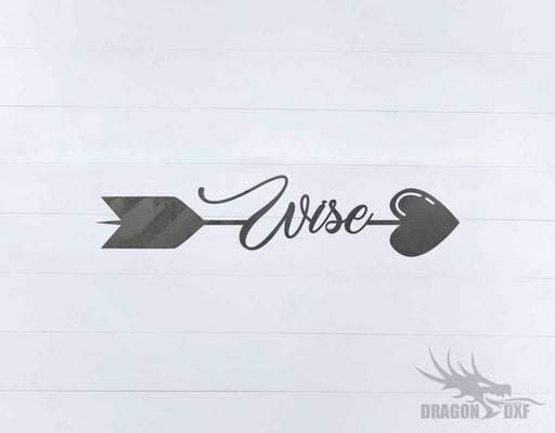Arrow Design - Wise - DXF Download
