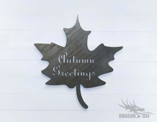 Autumn Greetings - DXF Download