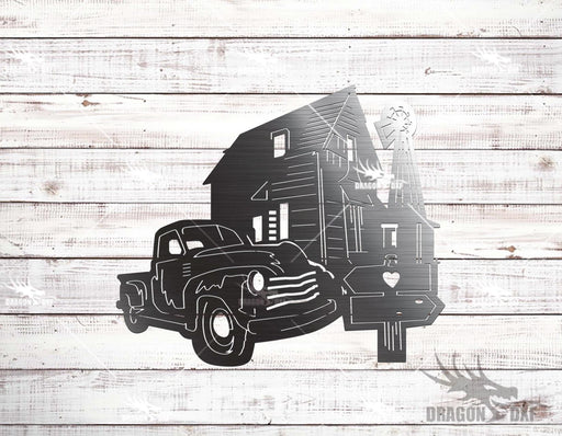 Banhouse Design 3  - Plasma Laser DXF Cut File