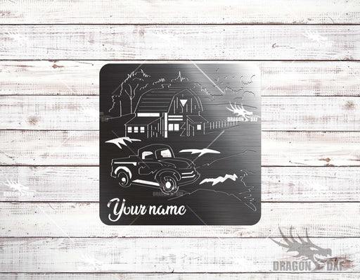 Banhouse Design 9  - Plasma Laser DXF Cut File