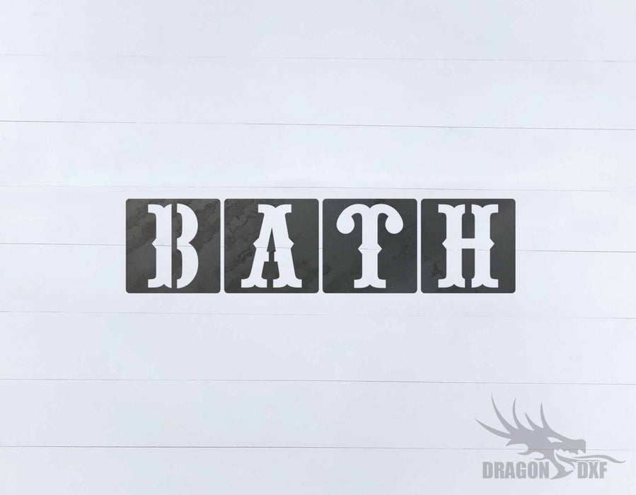 Bathroom Design 65 -  DXF Download
