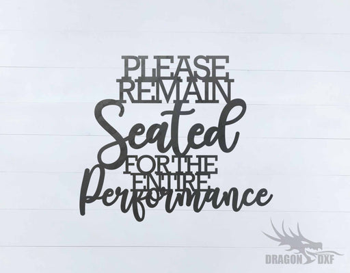 Bathroom Scripture Design 1 -  DXF Download