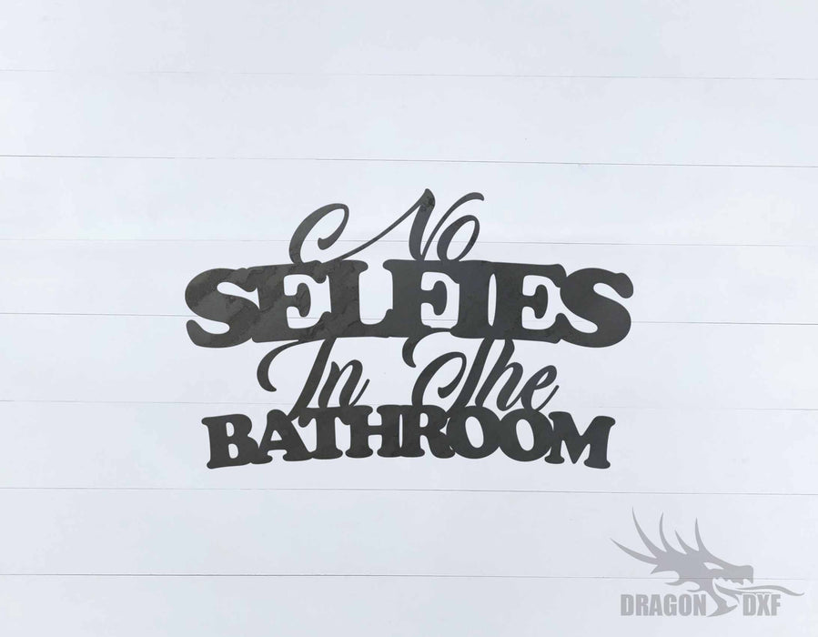 Bathroom Scripture Design 3 -  DXF Download