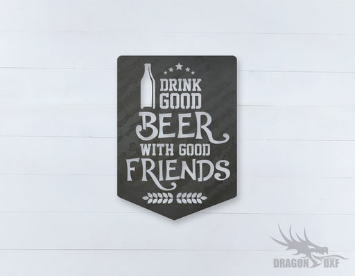 Beer Quote Sign 3 - DXF Download