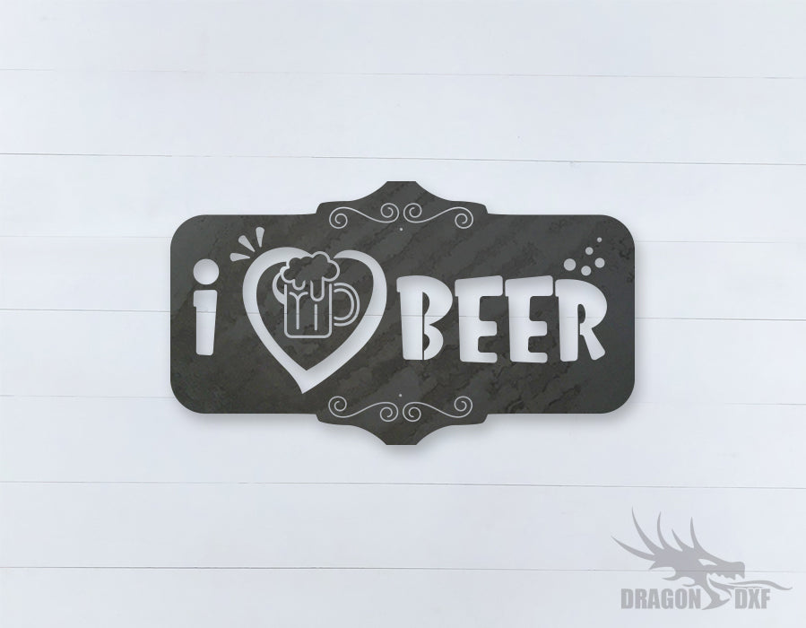 Beer Quote Sign 5 - DXF Download