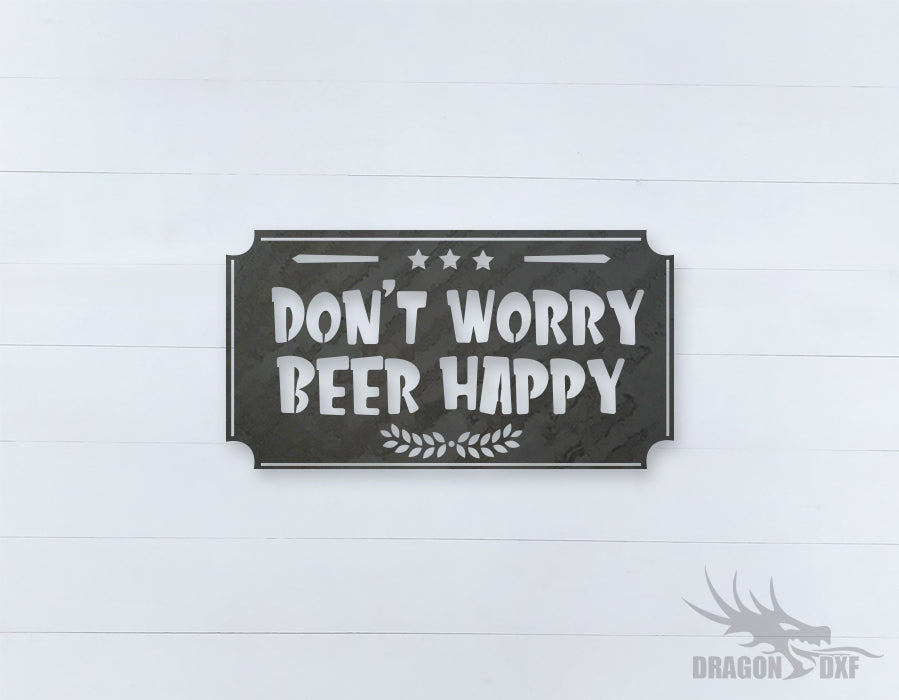 Beer Quote Sign 6 - DXF Download