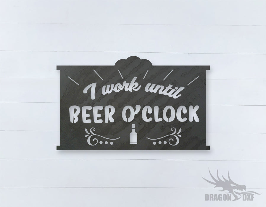 Beer Quote Sign 7 - DXF Download