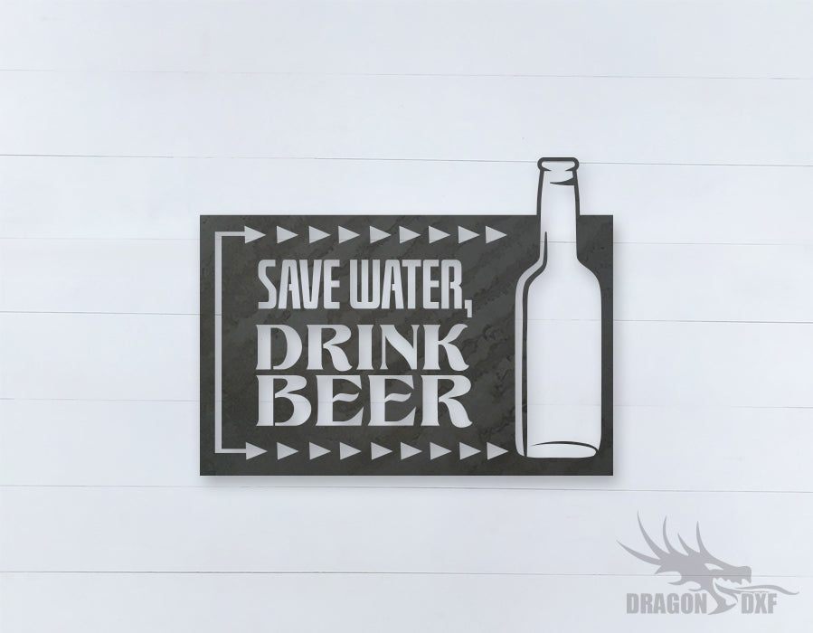Beer Quote Sign 8 - DXF Download