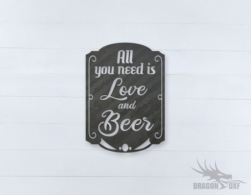 Beer Quote Sign 9 - DXF Download