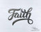 Faith 1 - Word - Decor - DXF Download