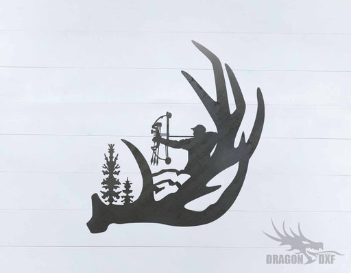 Bow Hunting Design 10 - DXF Download