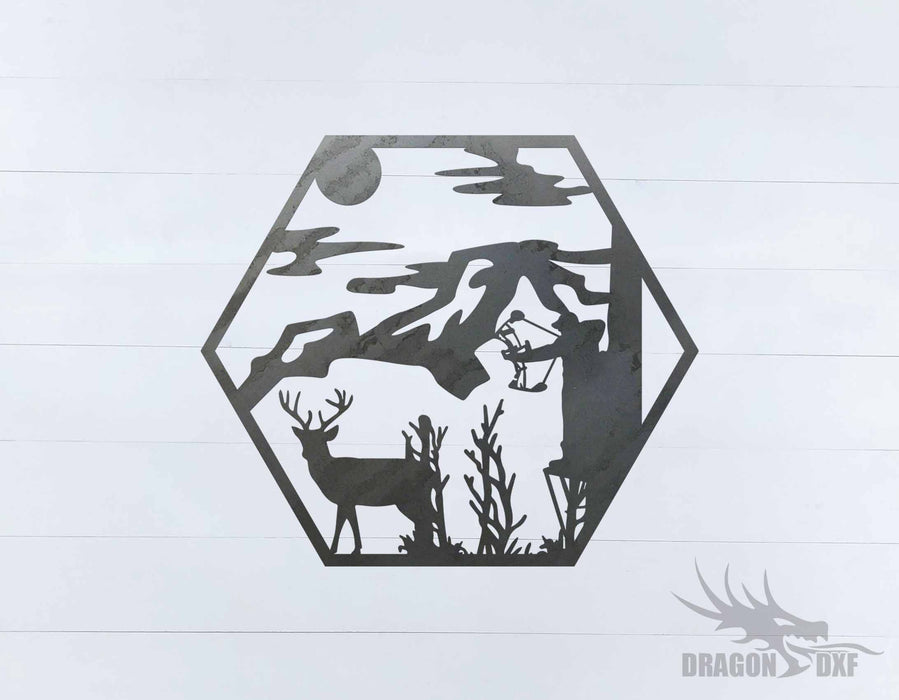 Bow Hunting Design 11 - DXF Download
