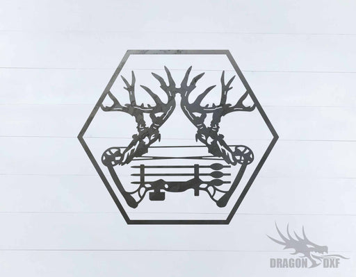 Bow Hunting Design 15 - DXF Download