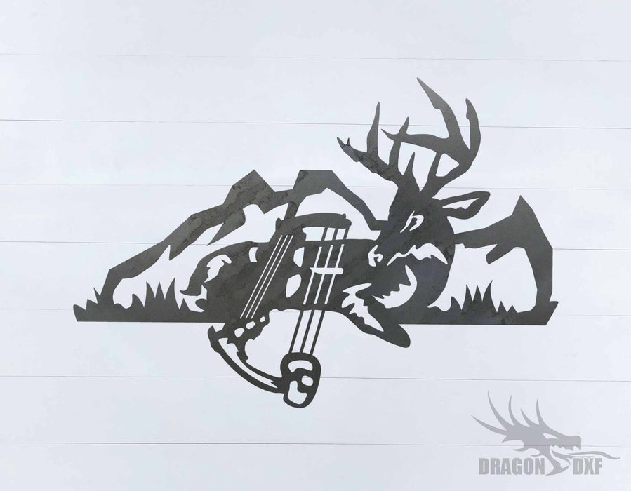 Bow Hunting Design 18 - DXF Download