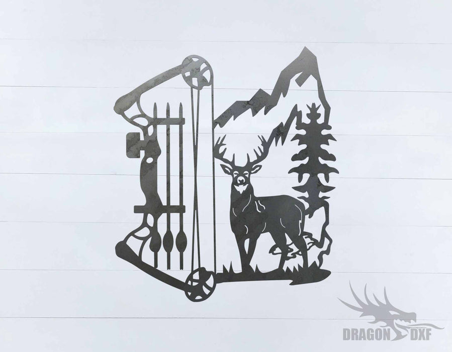 Bow Hunting Design 1 - DXF Download