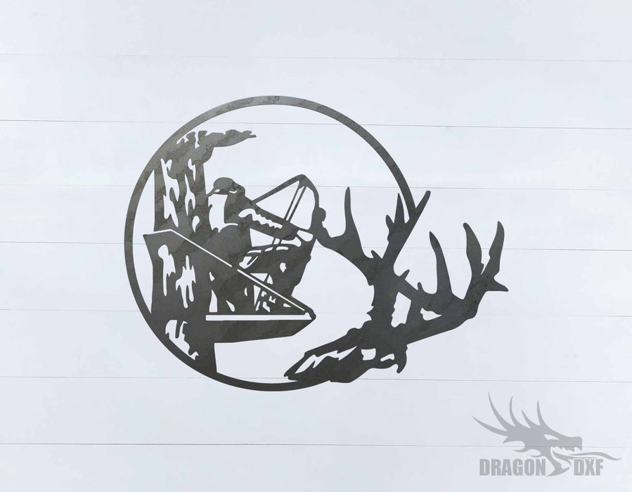 Bow Hunting Design 2 - DXF Download