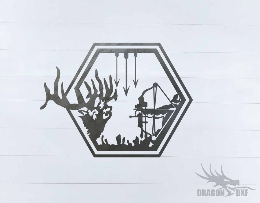 Bow Hunting Design 3 - DXF Download