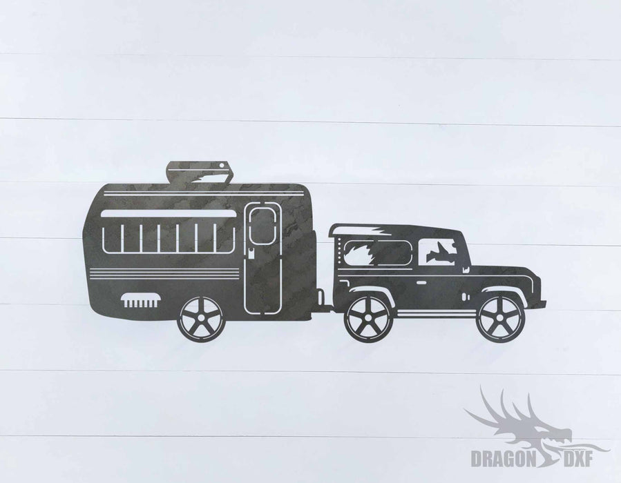 Dxf Files Rv Canister Camper Van Design 16 - DXF Download — DragonDXF