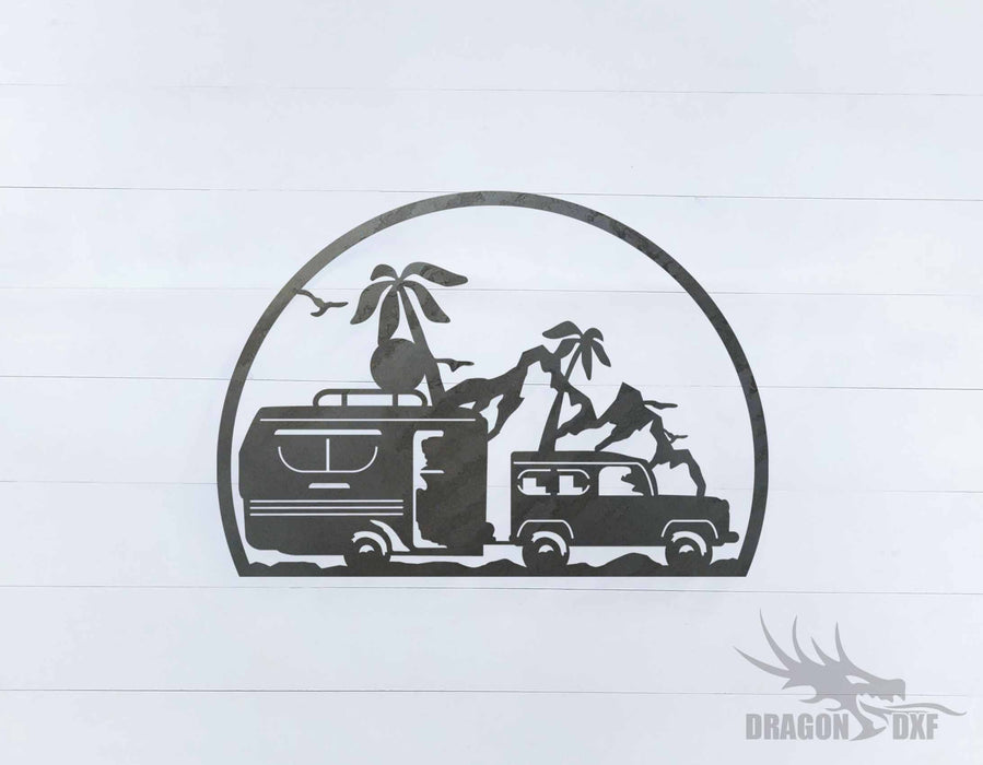 Camper Van Design 19 - DXF Download