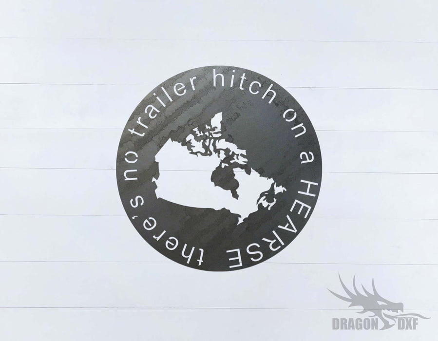 Canadian Sign 12 - DXF Download