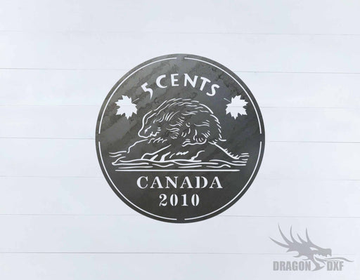 Canadian Sign 16 - DXF Download
