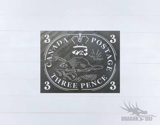 Canadian Sign 17 - DXF Download