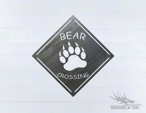 Canadian Sign 7 - DXF Download