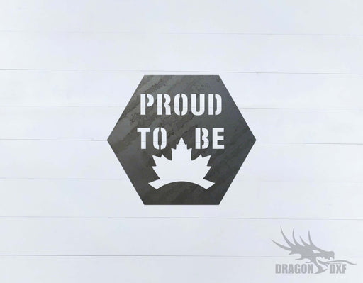 Canadian Sign 9 - DXF Download