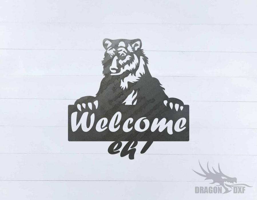Canadian Welcome Sign 1 - DXF Download